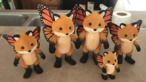 Calico Critters Fox Painted