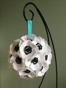 DIY Hanging Bouquet Close Up