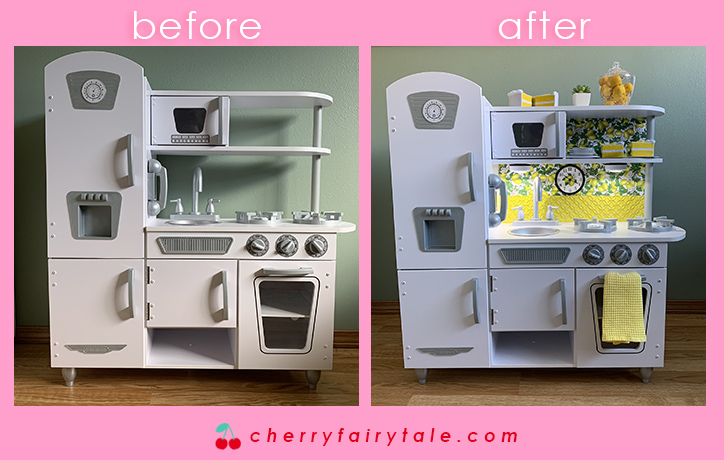 Play Kitchen Before After