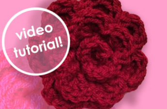 Crochet Rose Video Tutorial