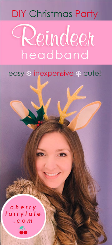 DIY Reindeer Ears