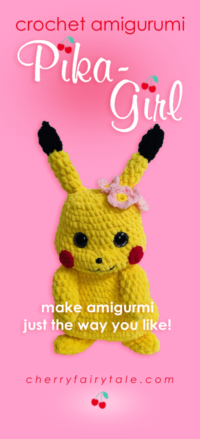 Pika-Girl Pikachu Amigurumi Feature Image 400px