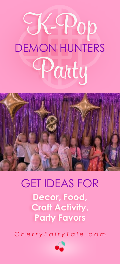 K-Pop Demon Hunters Birthday Party