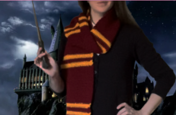 Harry Potter Crochet Scarf Feature Image